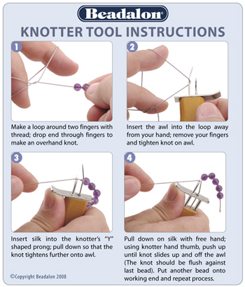Beadalon Knot-A-Bead Beading Tool | Esslinger
